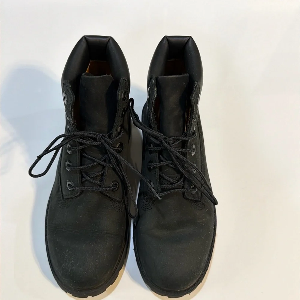 Timberland 6-Inch Premium Waterproof Boots | Boys 6Y | Black | 12907
